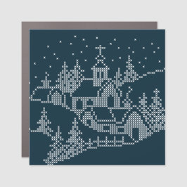 Julbyns snowy heliga natt