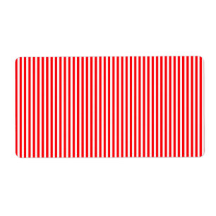 Julcandy cane i röd jul fraktsedel