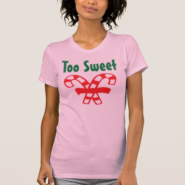 Julcandy cane t shirt (Framsida)