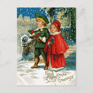 JulCarolers Helg Vykort