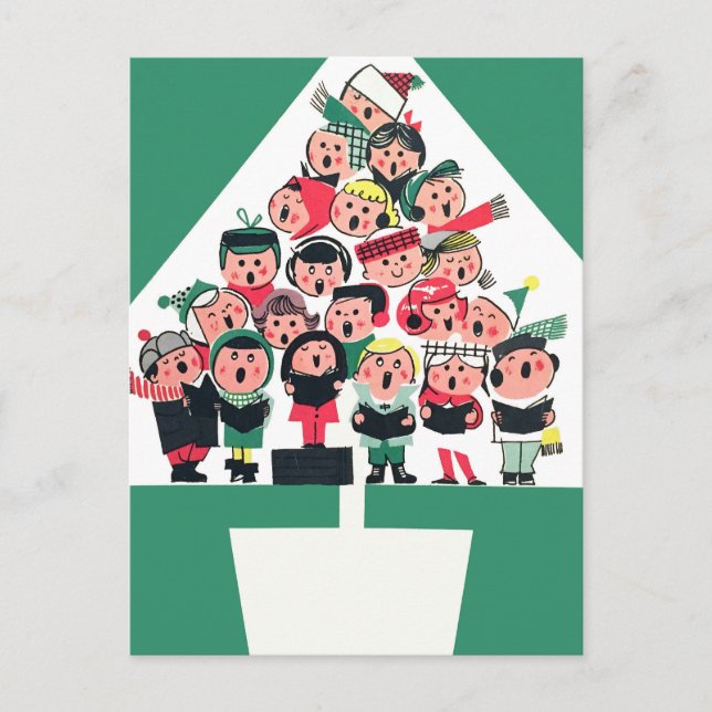 JulCarolers Helg Vykort (Framsida)