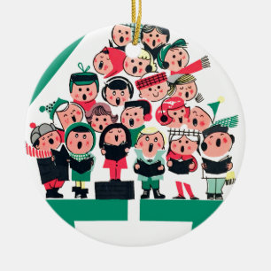 JulCarolers Julgransprydnad Keramik