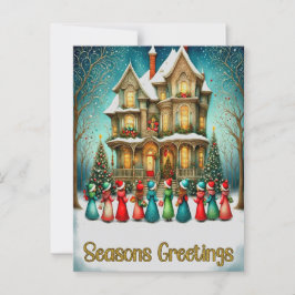 JulCarolers Vykort