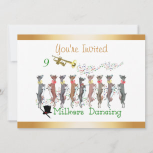 JulCaroling Goats-inbjudan Inbjudningar