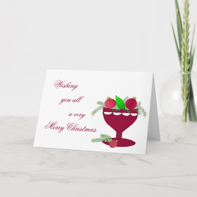 Julcenterpjäs Helgkort (Framsida)