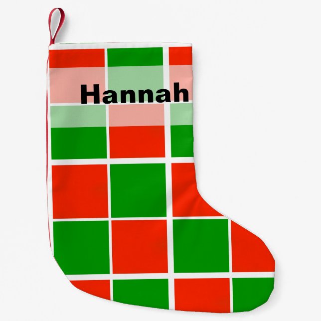 JulCheckers Liten Julstrumpa (Framsidan)