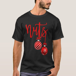 Julchest Nöt jul - jul - lite Mr. och Mrs. L. T Shirt
