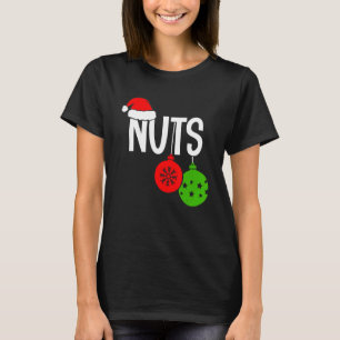 Julchest Nöt jul - jul - lite Mr. och Mrs. L. T Shirt