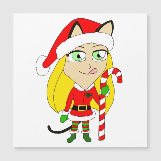 Julchibiskårflicka (Framsida)