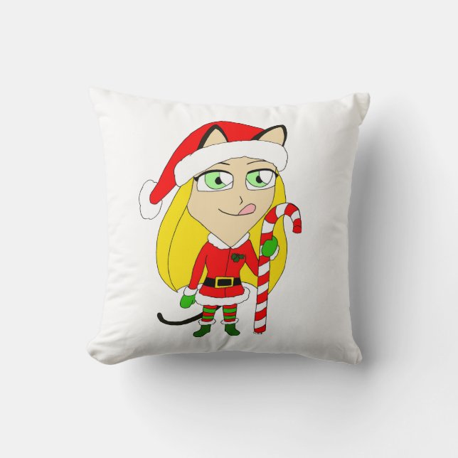 Julchibiskårflicka Kudde (Framsida)