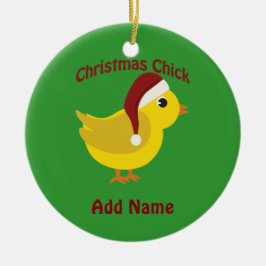 JulChick Julgransprydnad Keramik