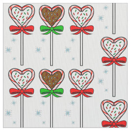 Julchokladklubbor med pilbågar tyg