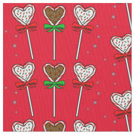 Julchokladklubbor med pilbågar tyg