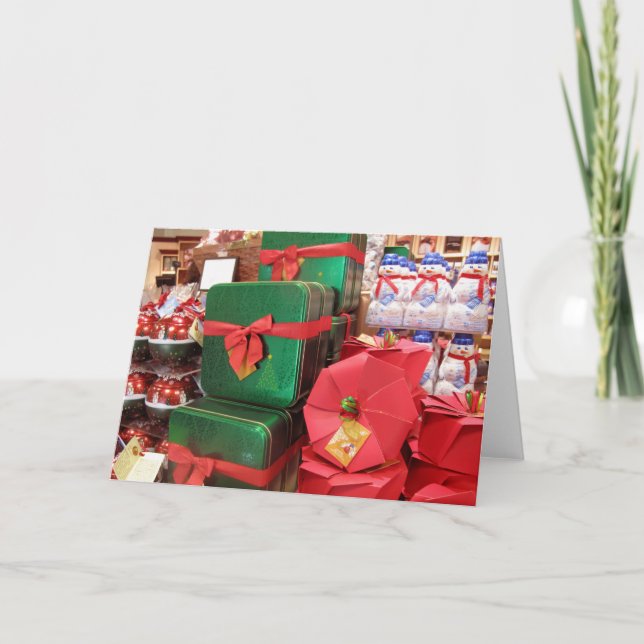 Julchokladknipa Helgkort (Framsida)