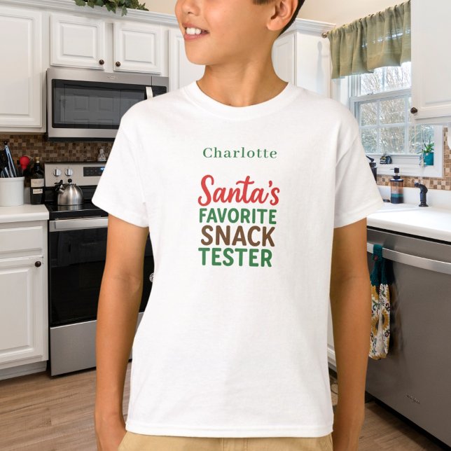 Julcitattecken, lustig snack-provare namn t shirt (Skapare uppladdad)