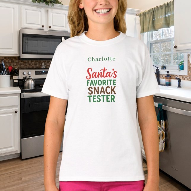 Julcitattecken, lustig snack-provare namn t shirt (Skapare uppladdad)