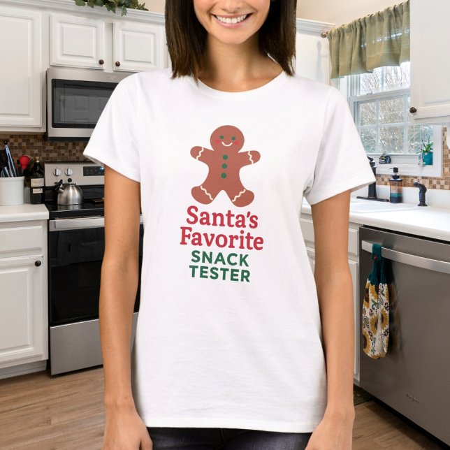 Julcitattecken, lustig snack-provare t shirt (Skapare uppladdad)