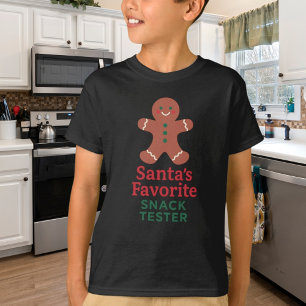 Julcitattecken, lustig snack-provare t shirt