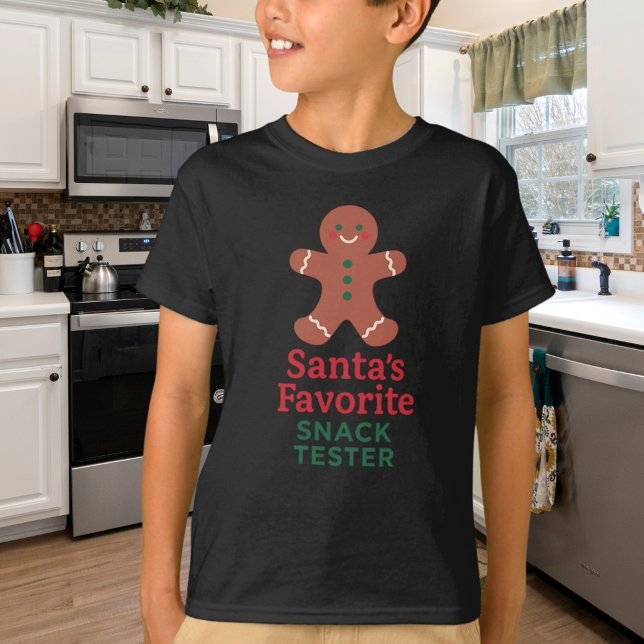 Julcitattecken, lustig snack-provare t shirt (Skapare uppladdad)