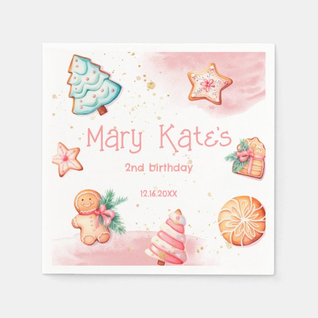 Julcookie 2 Sweet Pappersservett (Framsidan)