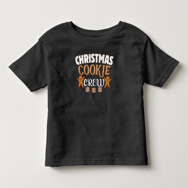 Julcookie Baking Crew Matching Family T Shirt (Framsida)