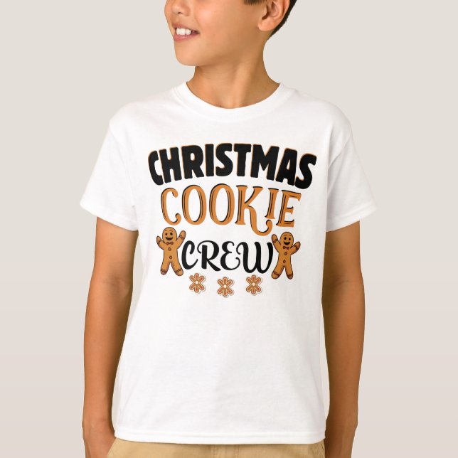 Julcookie Baking Crew Matching Family T Shirt (Framsida)