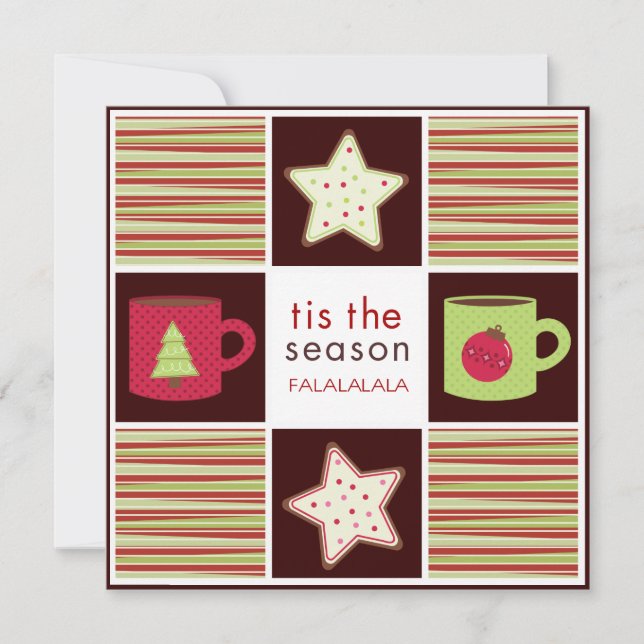 Julcookie Exchange-gruppinbjudningar Inbjudningar (Framsida)