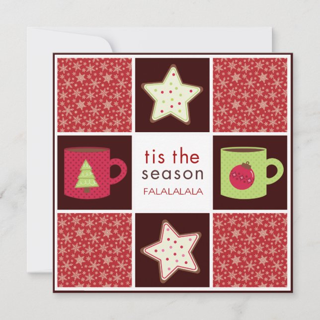 Julcookie Exchange-gruppinbjudningar Inbjudningar (Framsida)