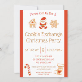 Julcookie Exchange, Julfest Inbjudningar