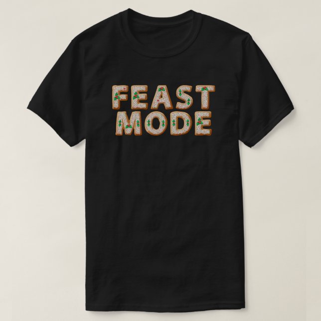 Julcookie - Feast Mode T-Shirt (Design framsida)