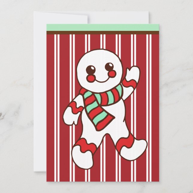 Julcookie-inbjudan Inbjudningar (Framsida)