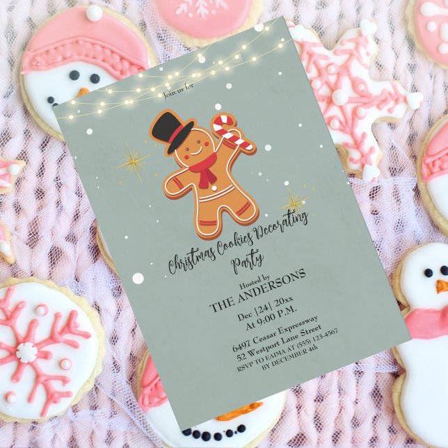 Julcookies Orderpartsinbjudan Inbjudningar (Skapare uppladdad)