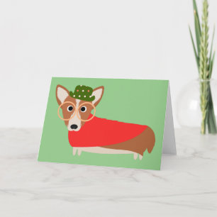 JulCorgi Helgkort