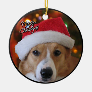 JulCorgiprydnad Julgransprydnad Keramik