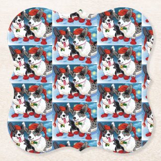 JulCorgis Underlägg Papper