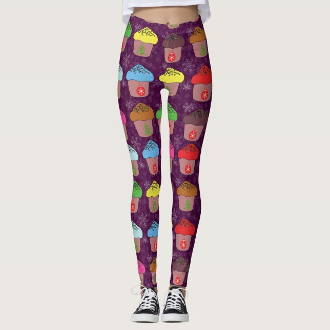 Julcupcakes Leggings (Framsida)