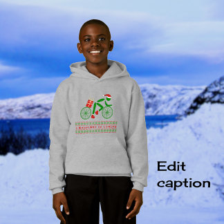 Julcyklist anpassningsbar sportig t shirt