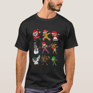 Juldabbing Squad African American Santa Mrs. T Shirt