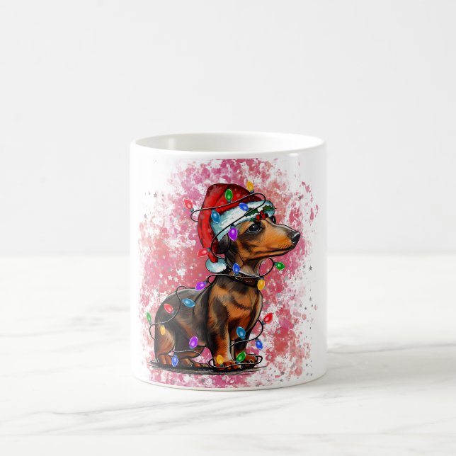Juldachshund Kaffemugg (Center)