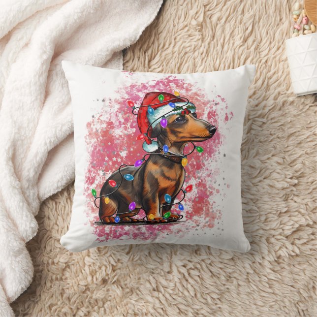Juldachshund Kudde (Filt)