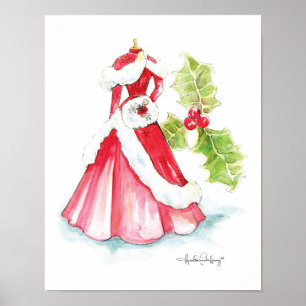 Juldag 11 x 14 av Heather Fransk Henry Poster