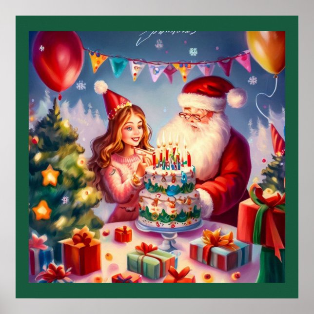 Juldag 8 poster (Framsidan)