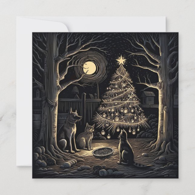 Juldag Julkort (Framsida)