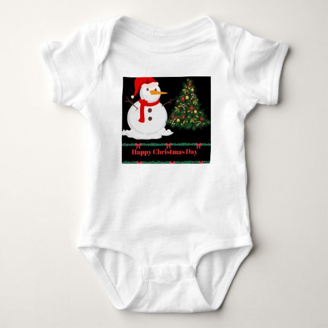 Juldag Premiummärkta skräddarsydda T-shirts  (Framsida)