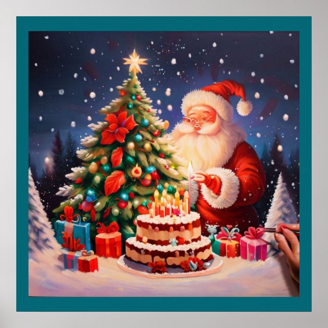 Juldagen 10 poster (Framsidan)