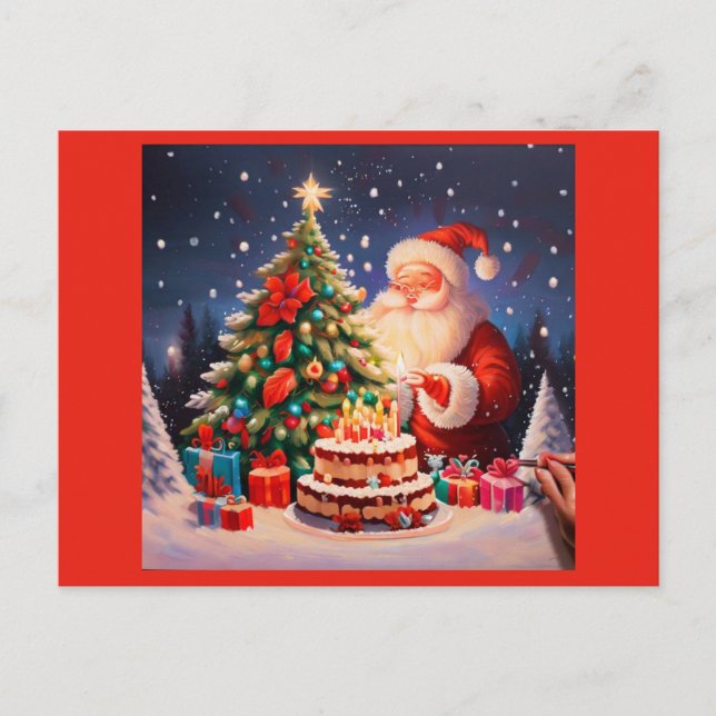 Juldagen 11 helg vykort (Framsida)