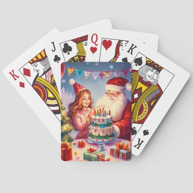 Juldagen (8) casinokort (Baksidan)