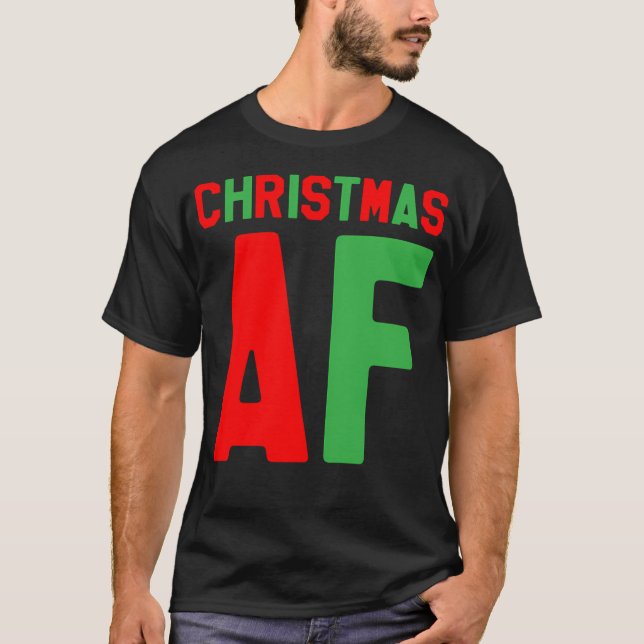 Juldagen Af - julklapp T Shirt (Framsida)