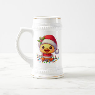 Juldagen Anka Tecknad Santa-68362 Sejdel