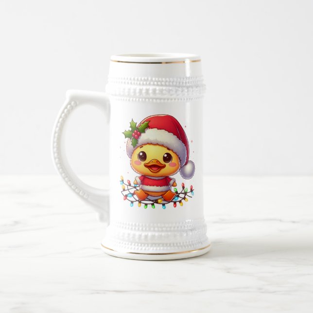 Juldagen Anka Tecknad Santa-68362 Sejdel (Vänster)